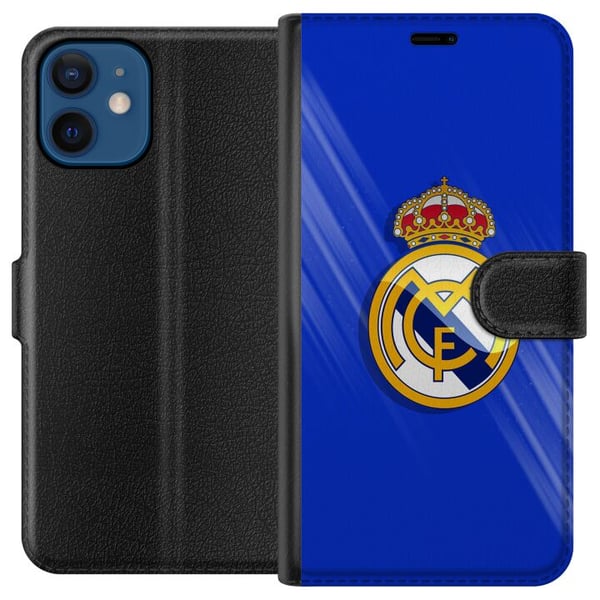 Kompatibelt Lommeboketui til Apple iPhone 12 Real Madrid CF