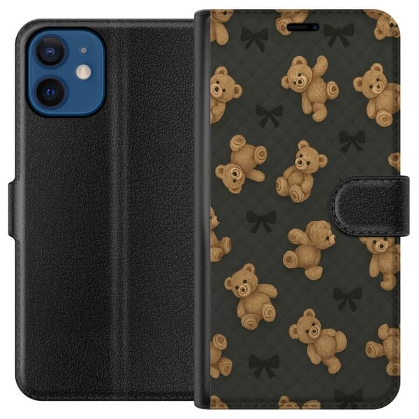 Yhteensopiva Lompakkokotelo Apple iPhone 12 mini Teddy Halauksia