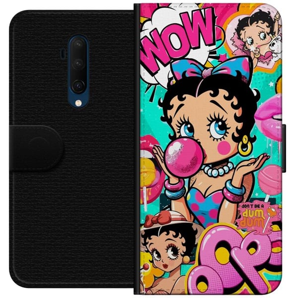 Kompatibelt Lommeboketui til OnePlus 7T Pro Betty Boop