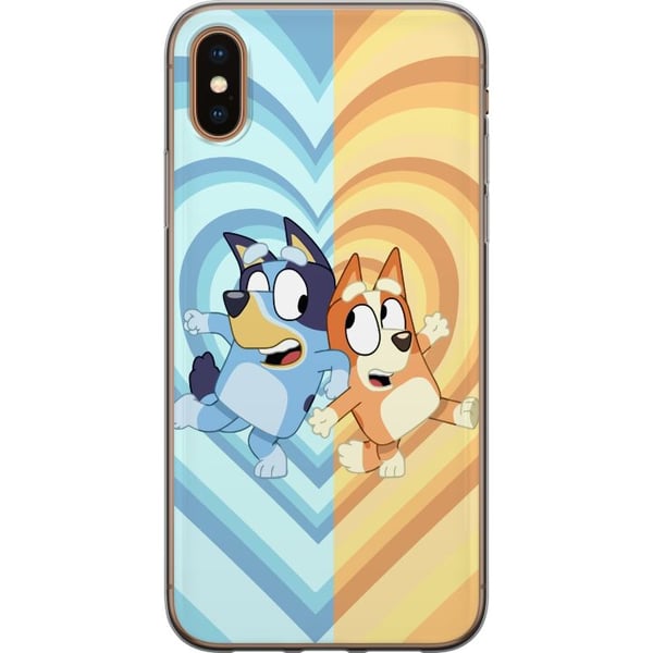 Kompatibelt Mobilskal till Apple iPhone XS Bluey Kompatibelt Mobilskal till Apple iPhone XS Bluey