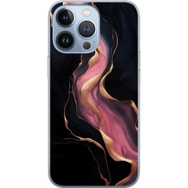 Kompatibelt Mobilskal till Apple iPhone 13 Pro Marble Pattern Luxury Design Stone