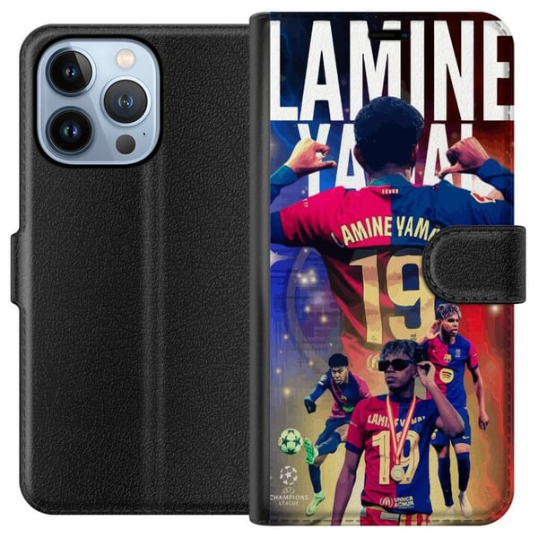 Yhteensopiva Lompakkokotelo Apple iPhone 13 Pro Yamal Liikkeessä - Nuori Lahjakkuus Maailmanlaajuisella Tasolla Yhteensopiva Lompakkokotelo Apple iPhone 13 Pro Yamal Liikkeessä - Nuori Lahjakkuus Maailmanlaajuisella Tasolla