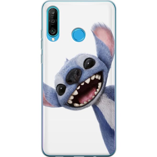Kompatibel Mobilcover til Huawei P30 lite Lilo & Stitch