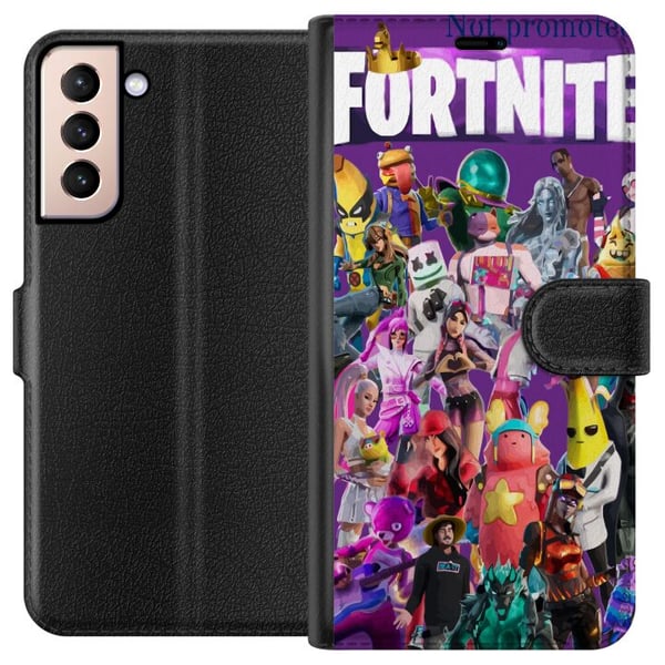 Kompatibelt Lommeboketui til Samsung Galaxy S21 Fortnite Kompatibelt Lommeboketui til Samsung Galaxy S21 Fortnite