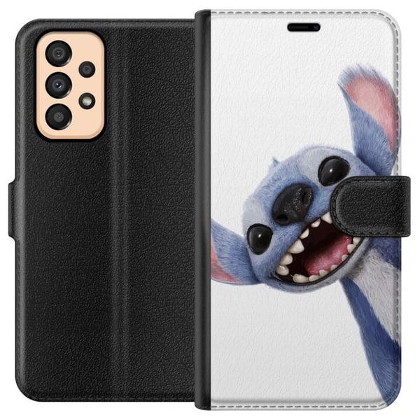 Yhteensopiva Lompakkokotelo Samsung Galaxy A33 5G Lilo & Stitch