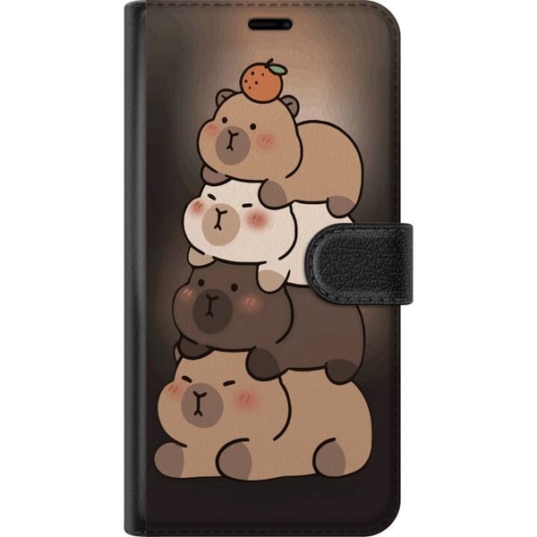 Kompatibelt Lommeboketui til Samsung Galaxy S10 Lite Kapybara Kawaii søt dyrefigur