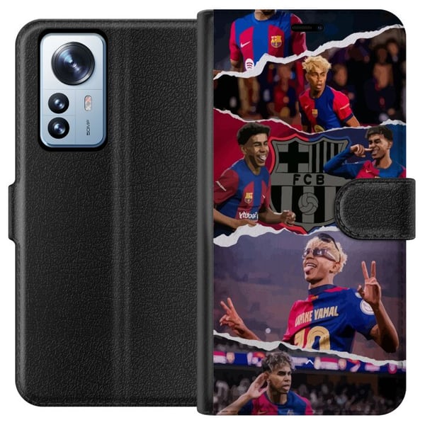 Kompatibel Tegnebogsetui til Xiaomi 12 Pro Yamal Fodboldspiller Barcelona-stjerne