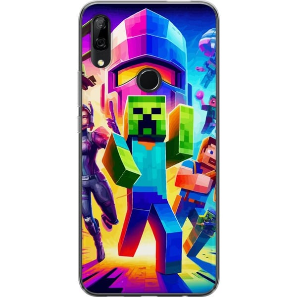 Kompatibel Mobilcover til Huawei P Smart Z Fortnite vs Minecraft