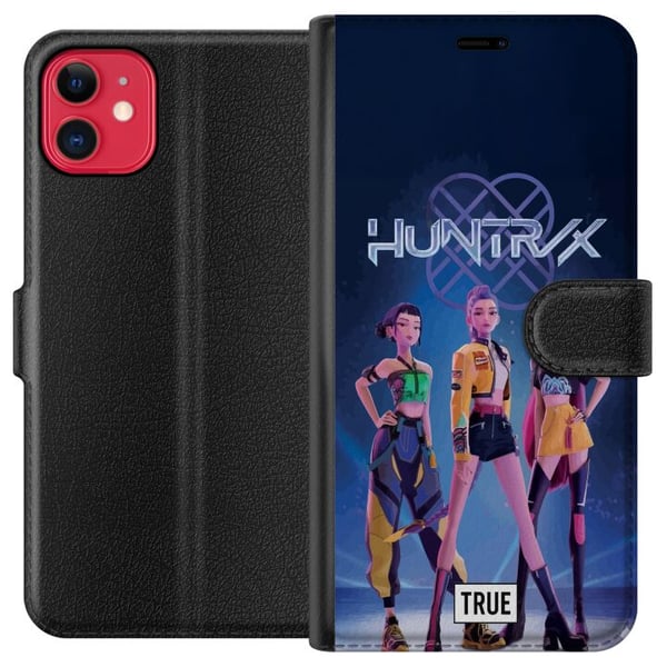 Kompatibel Tegnebogsetui til Apple iPhone 11 KPop Demon Hunters 2 HuntrX-piger – futuristisk motiv med stærk KPop-attitude og cyberpunk-stil Kompatibel Tegnebogsetui til Apple iPhone 11 KPop Demon Hunters 2 HuntrX-piger – futuristisk motiv med stærk KPop-attitude og cyberpunk-stil