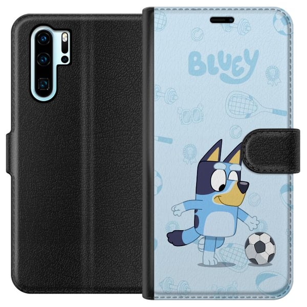 Yhteensopiva Lompakkokotelo Huawei P30 Pro Bluey