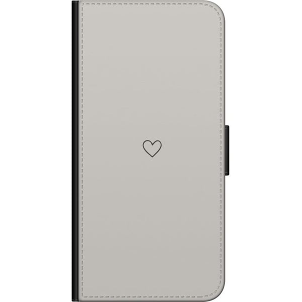 Kompatibelt Lommeboketui til OnePlus 9 Pro Litet Hjärta