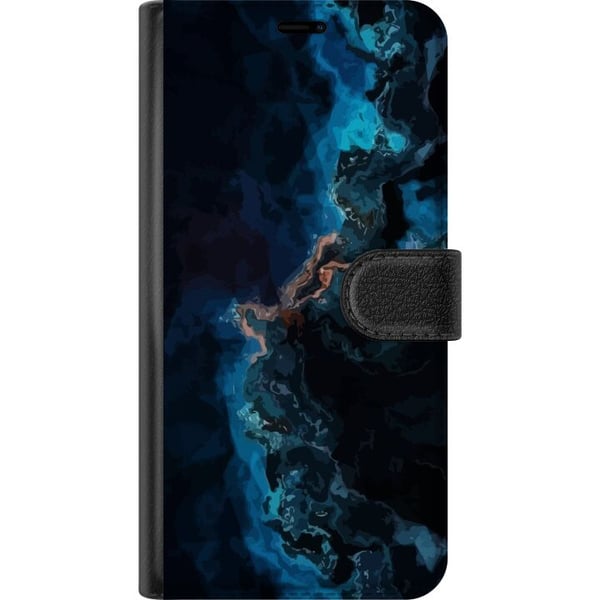 Kompatibelt Plånboksfodral till Samsung Galaxy S9+ Galaxy Marmor
