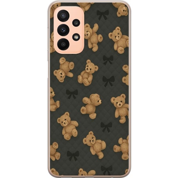 Kompatibelt Mobilskal till Samsung Galaxy A23 Teddy Hugs