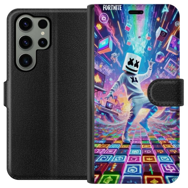 Kompatibel Tegnebogsetui til Samsung Galaxy S23 Ultra Fortnite Dance | Marshmello