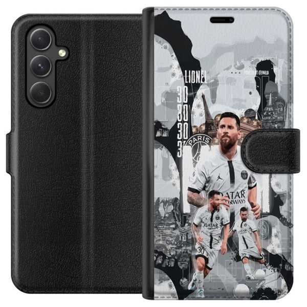 Kompatibelt Lommeboketui til Samsung Galaxy A15 5G Lionel Messi Inter Miami Argentina kreatør i verdensklasse, flerfoldig Ballon d’Or-vinner og globa