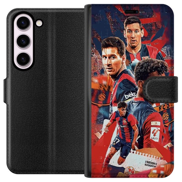 Kompatibel Tegnebogsetui til Samsung Galaxy S23 Yamal Lamine x Messi Kompatibel Tegnebogsetui til Samsung Galaxy S23 Yamal Lamine x Messi