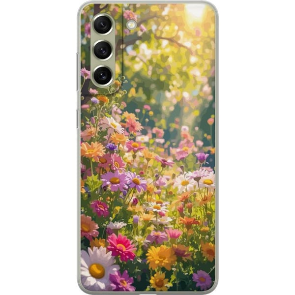 Kompatibel Mobilcover til Samsung Galaxy S21 FE 5G Blomstrende have