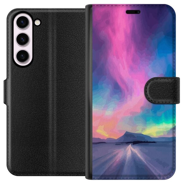 Kompatibel Tegnebogsetui til Samsung Galaxy S23+ Nordlys Kompatibel Tegnebogsetui til Samsung Galaxy S23+ Nordlys