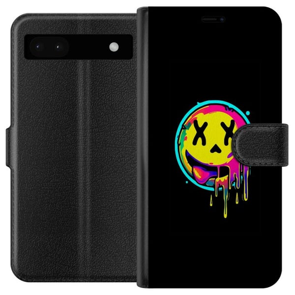 Yhteensopiva Lompakkokotelo Google Pixel 6a Hymyilee