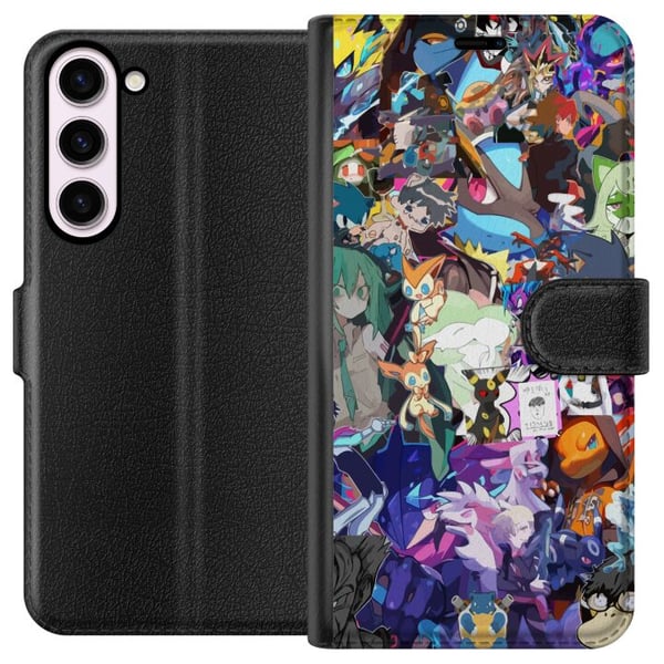 Kompatibel Tegnebogsetui til Samsung Galaxy S23+ Pokémon Blaze Kompatibel Tegnebogsetui til Samsung Galaxy S23+ Pokémon Blaze
