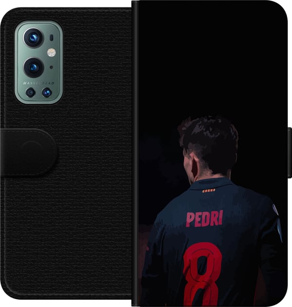 Kompatibel Tegnebogsetui til OnePlus 9 Pro Pedri FC Barcelona Fodbold Spansk Midtbanespiller Mål Sportsmotivation Fans Børn Ungdom