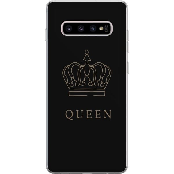 Kompatibelt Mobilskal till Samsung Galaxy S10+ Kunglig Fjäril
