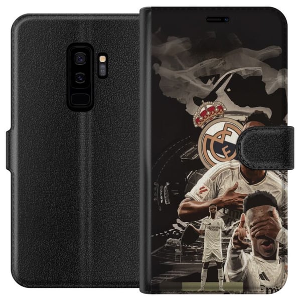 Kompatibelt Plånboksfodral till Samsung Galaxy S9+ Vinicius Junior Real Madrid Brasilien explosiv tekniker som skapar målchanser och driver spelet fr Kompatibelt Plånboksfodral till Samsung Galaxy S9+ Vinicius Junior Real Madrid Brasilien explosiv tekniker som skapar målchanser och driver spelet fr