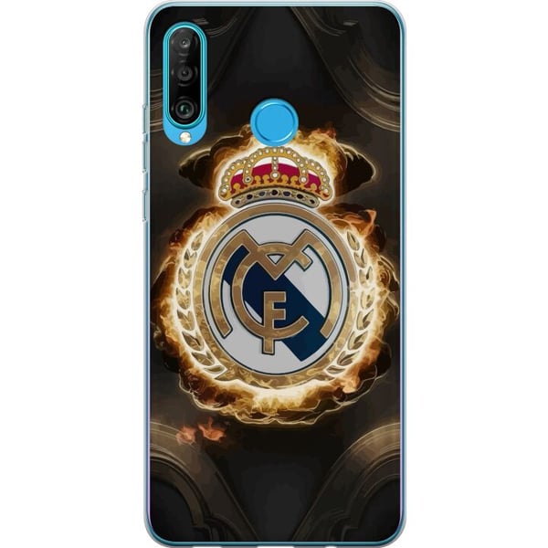 Kompatibelt Mobilskal till Huawei P30 lite Real Madrid