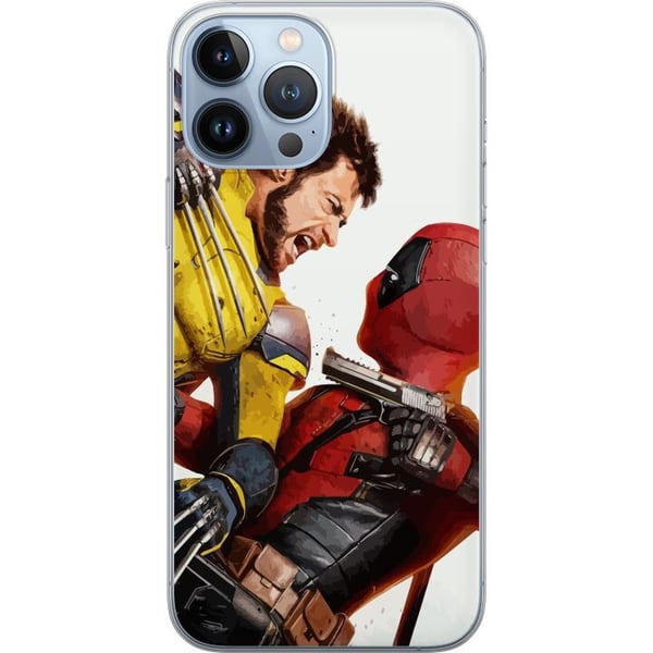 Kompatibelt Mobilskal till Apple iPhone 13 Pro Max Deadpool & Wolverine