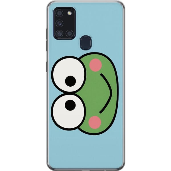 Kompatibel Mobilcover til Samsung Galaxy A21s Keroppi Smile Kompatibel Mobilcover til Samsung Galaxy A21s Keroppi Smile
