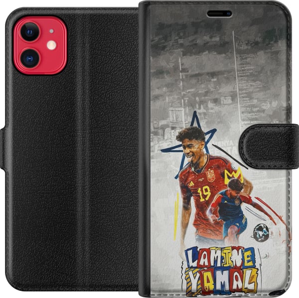 Yhteensopiva Lompakkokotelo Apple iPhone 11 Lamine Yamal