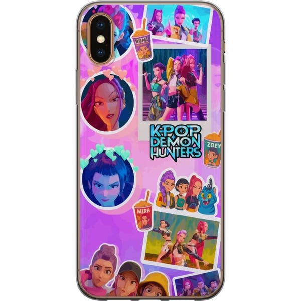 Kompatibelt Mobildeksel til Apple iPhone X KPop Demon Hunters søt samleobjekt Kompatibelt Mobildeksel til Apple iPhone X KPop Demon Hunters søt samleobjekt