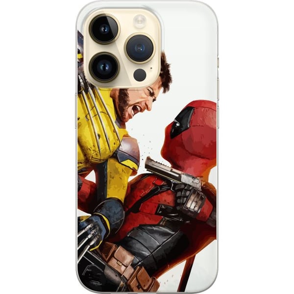 Kompatibelt Mobilskal till Apple iPhone 14 Pro Deadpool & Wolverine