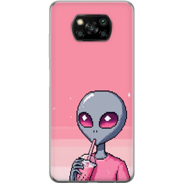 Kompatibel Mobilcover til Xiaomi Poco X3 NFC Alien Smoothie