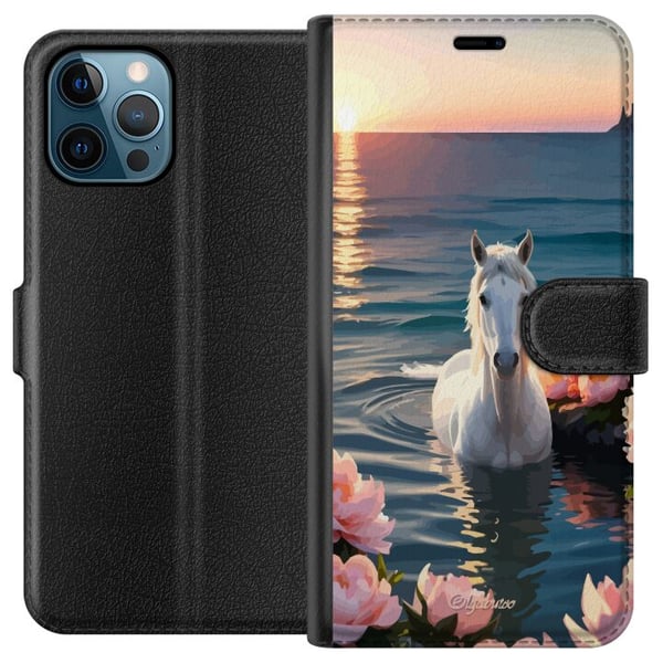 Yhteensopiva Lompakkokotelo Apple iPhone 12 Pro Max Uiva hevonen
