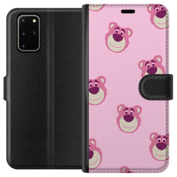 Kompatibelt Plånboksfodral till Samsung Galaxy S20+ Söta björnar på rosa bakgrund gulligt mönster som ger ett charmigt uttryck perfekt presentidé