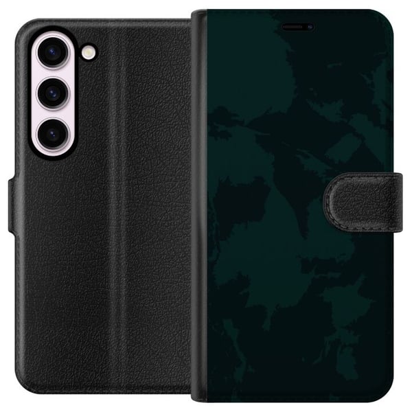Yhteensopiva Lompakkokotelo Samsung Galaxy S23 Vihreä