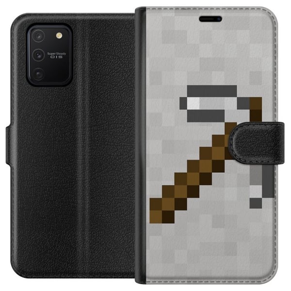 Kompatibelt Lommeboketui til Samsung Galaxy S10 Lite Minecraft Verktøy Kompatibelt Lommeboketui til Samsung Galaxy S10 Lite Minecraft Verktøy