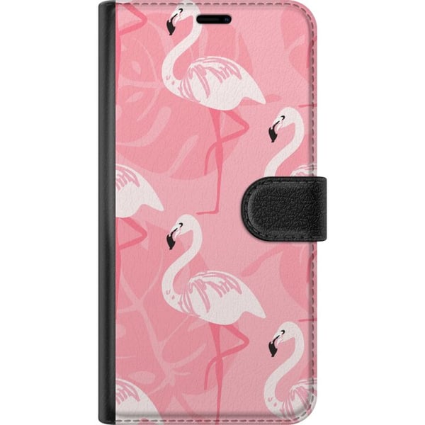 Kompatibelt Plånboksfodral till Samsung Galaxy S9+ Flamingo