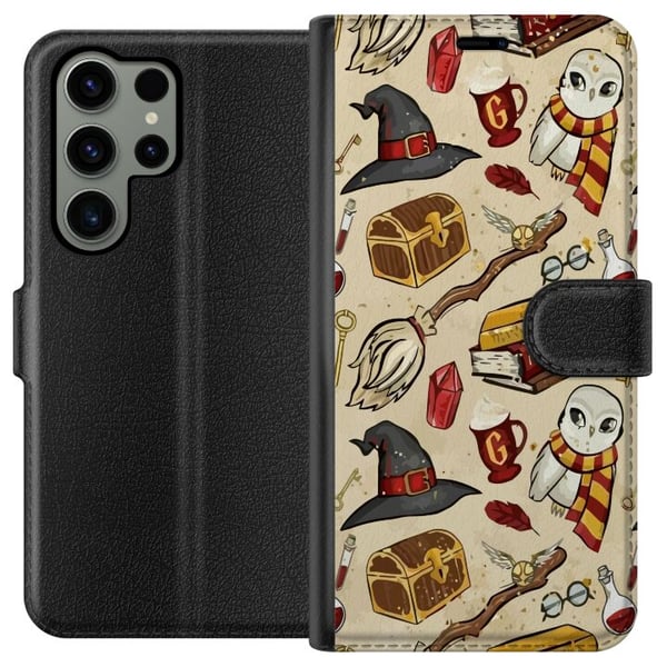 Kompatibel Tegnebogsetui til Samsung Galaxy S23 Ultra Harry Potter