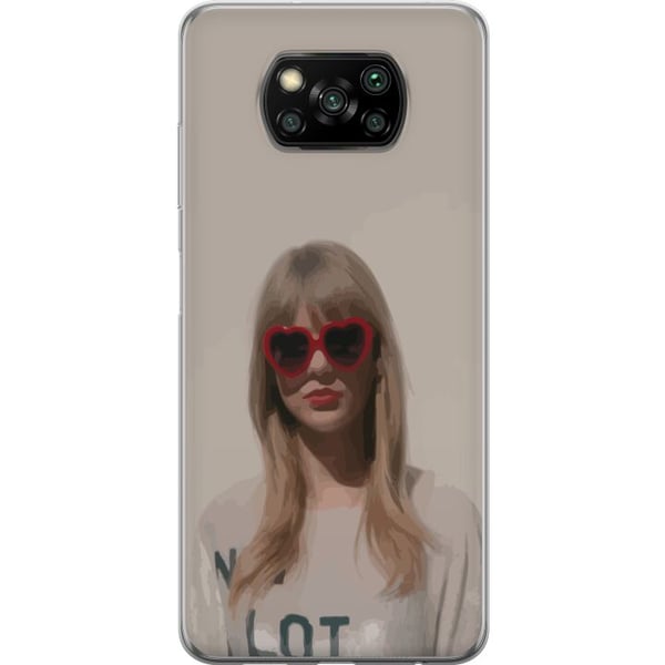 Kompatibel Mobilcover til Xiaomi Poco X3 NFC Taylor Swift