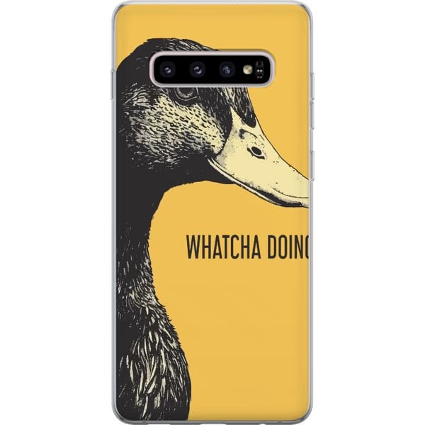 Kompatibel Mobilcover til Samsung Galaxy S10+ Nysgerrig And