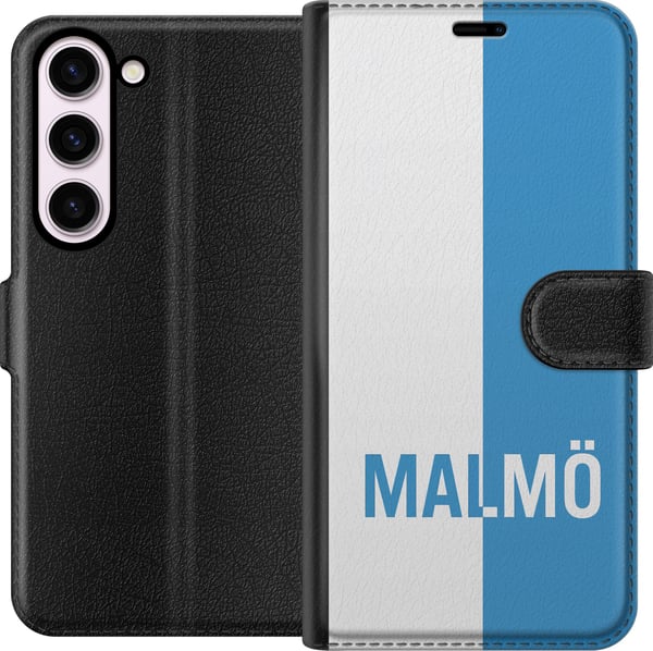 Kompatibel Tegnebogsetui til Samsung Galaxy S23 Malmö – fodbold