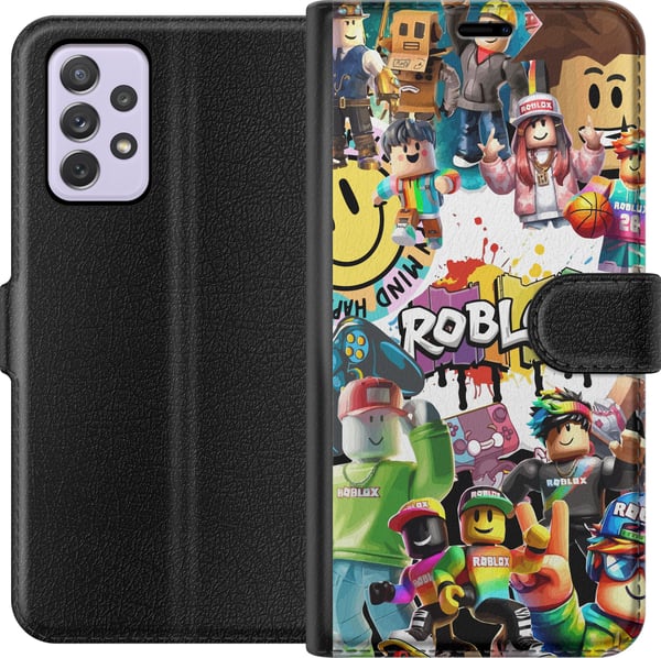 Yhteensopiva Lompakkokotelo Samsung Galaxy A52s 5G Roblox