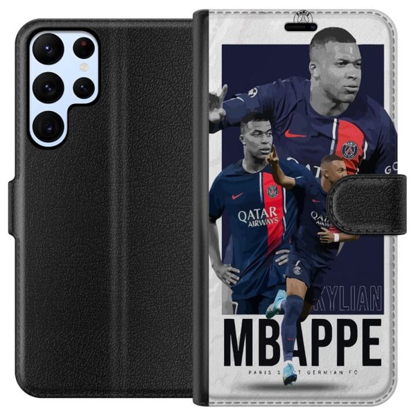 Yhteensopiva Lompakkokotelo Samsung Galaxy S22 Ultra 5G Kylian Mbappé Yhteensopiva Lompakkokotelo Samsung Galaxy S22 Ultra 5G Kylian Mbappé