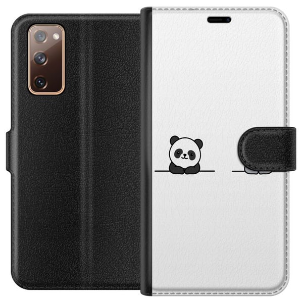 Kompatibelt Plånboksfodral till Samsung Galaxy S20 FE Panda Koala