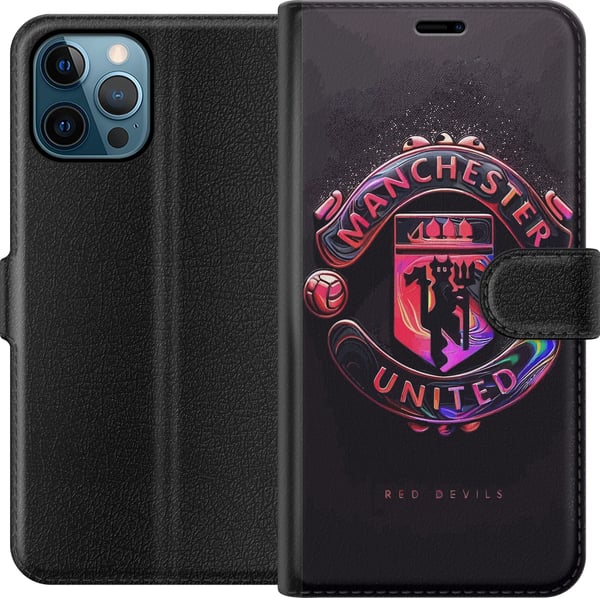 Yhteensopiva Lompakkokotelo Apple iPhone 12 Pro Max Manchester United