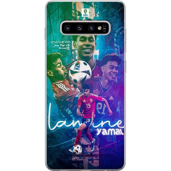 Kompatibelt Mobilskal till Samsung Galaxy S10+ Lamine Yamal FCB
