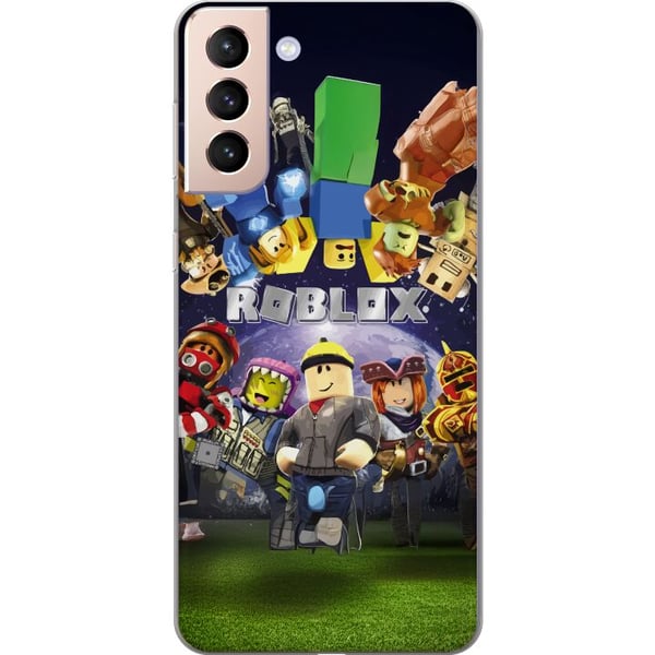 Kompatibelt Mobildeksel til Samsung Galaxy S21 Roblox Verden - Spilleventyr for Barn og Ungdom Kompatibelt Mobildeksel til Samsung Galaxy S21 Roblox Verden - Spilleventyr for Barn og Ungdom