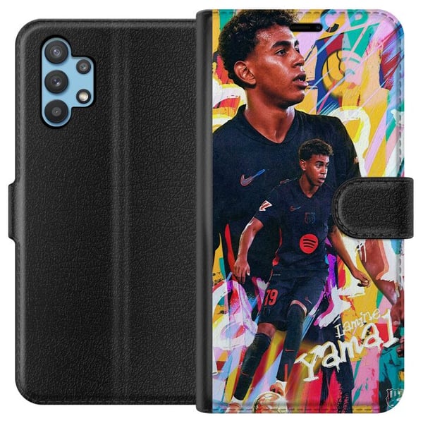 Kompatibelt Plånboksfodral till Samsung Galaxy A32 5G Lamine Yamal Kompatibelt Plånboksfodral till Samsung Galaxy A32 5G Lamine Yamal